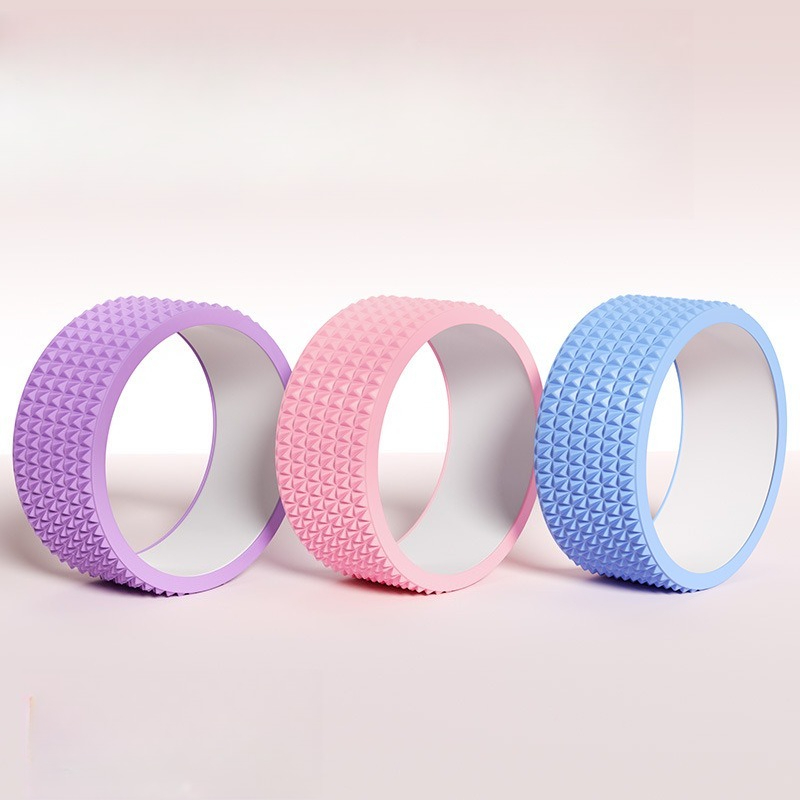 Yoga Wheel Dharma - ヨガホイール初心者向けバックベンドトレーナーオープンバックヨガサークルダーマホイールピラティスプロフェッショナル補助ホイール