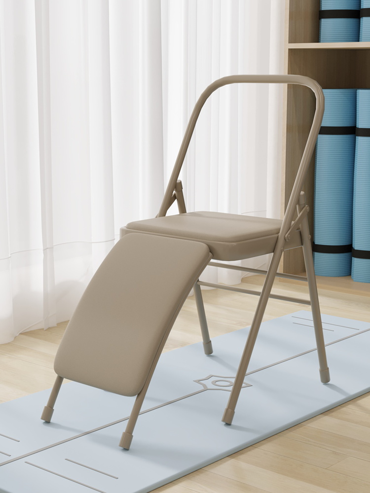 Pilates Yoga Chair - 厚みのあるヨガチェアピラティス多機能PU表面プロフェッショナル補助スタックヨガスツールフィットネスエクササイズ機器