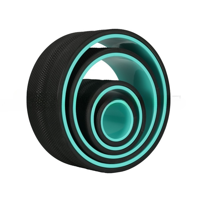 Yoga Wheel Dharma - ヨガホイールセット 4 ピースヨガサークル補助ホイール下部ウエストオープンバックフィットネスダルマホイール工場