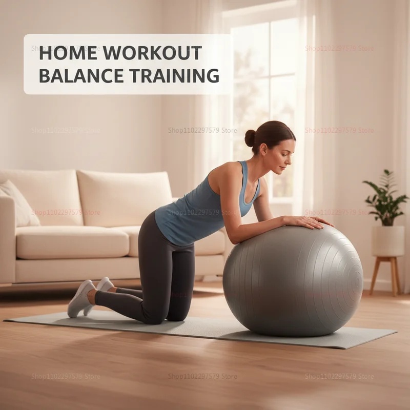 耐爆破ヨガボール（ポンプ付き）厚型エクササイズピラティスボー - Pilates Yoga Chair のレビューと価格