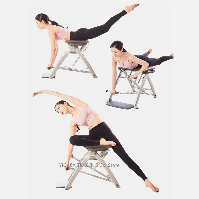 家庭用ピラティスヨガチェア、フィットネスヨガスツール安定チェ - Pilates Yoga Chair のレビューと価格