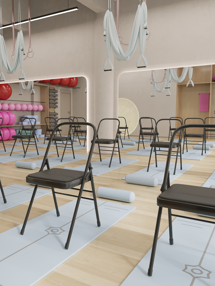 厚みのあるヨガチェアピラティス多機能PU表面プロフェッショナ - Pilates Yoga Chair のレビューと価格