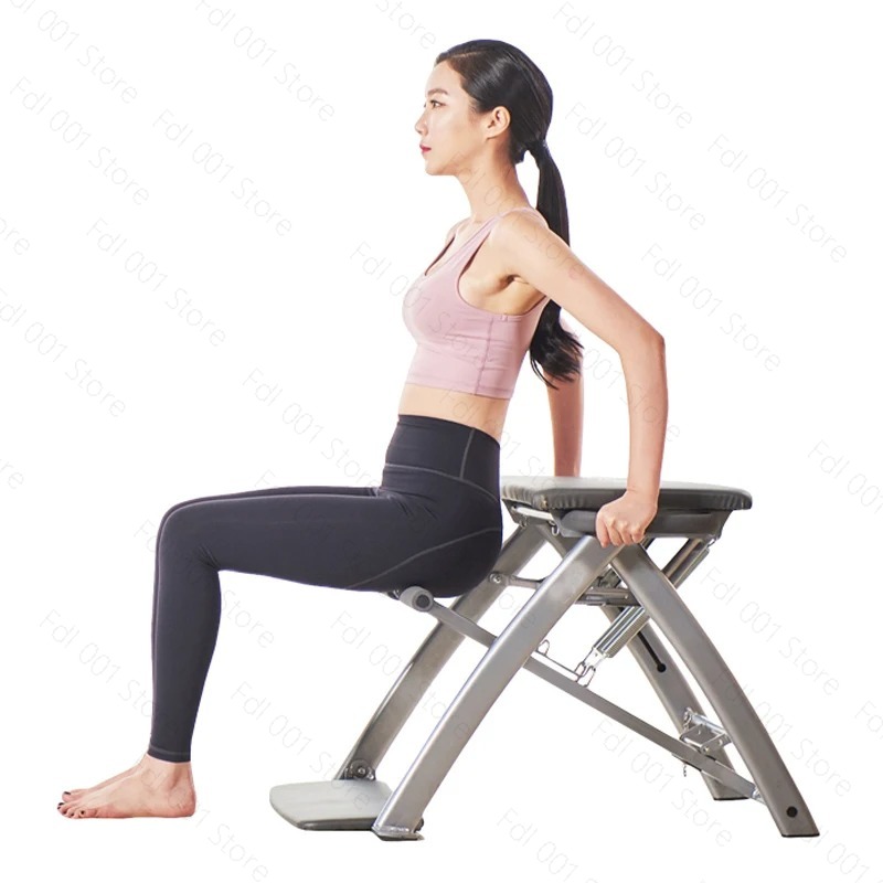 ポータブルピラティスユニバーサルチェア機器ホームヨガフィット - Pilates Yoga Chair のレビューと価格