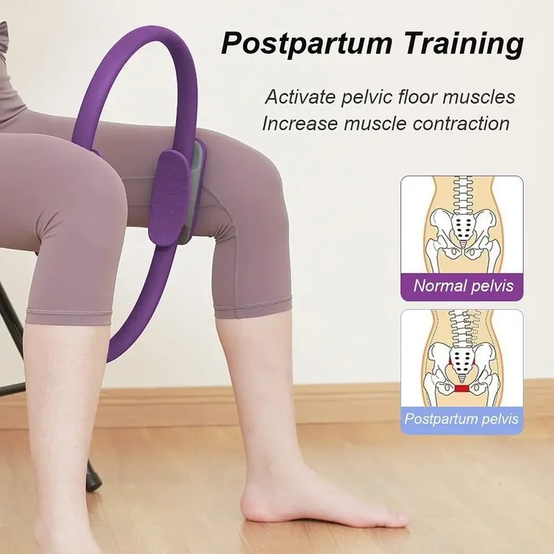 1Pc ノンスリップヨガピラティス抵抗リングフィットネス整形 - Pilates Ring Magic のレビューと価格