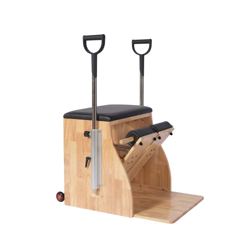 ヨガ＆ピラティススタジオ用カスタム商業用オーク材ウンダチェア - Pilates Yoga Chair のレビューと価格