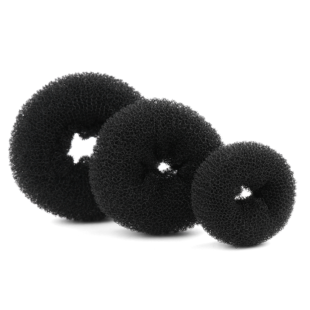 1pcドーナツサークル髪のロープヘアアクセサリースタイリング - Pilates Ring Magic のレビューと価格