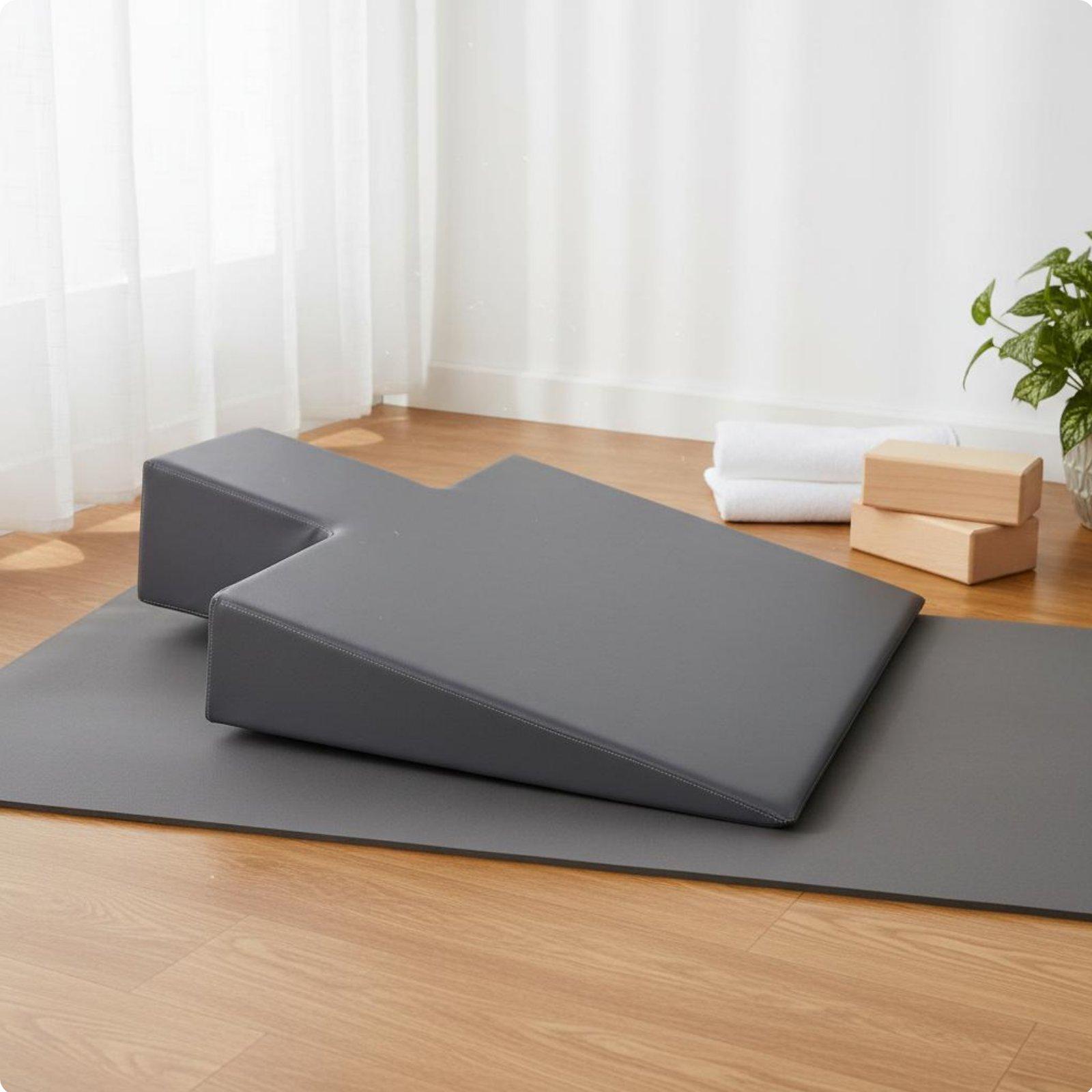 マタニティサポートクッション高密度フォームエクササイズピロー - Pilates & Yoga Elastic Band のレビューと価格
